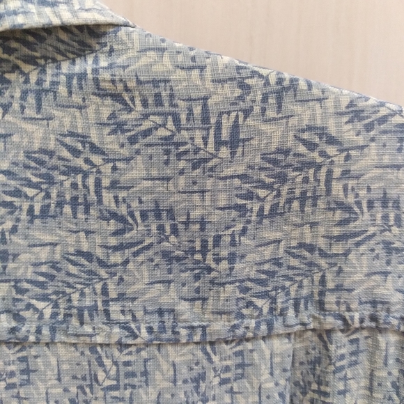 Bryon Nelson Shirt Mens Size L Eleventh Straight Silk Short Sleeve Button - Picture 10 of 12